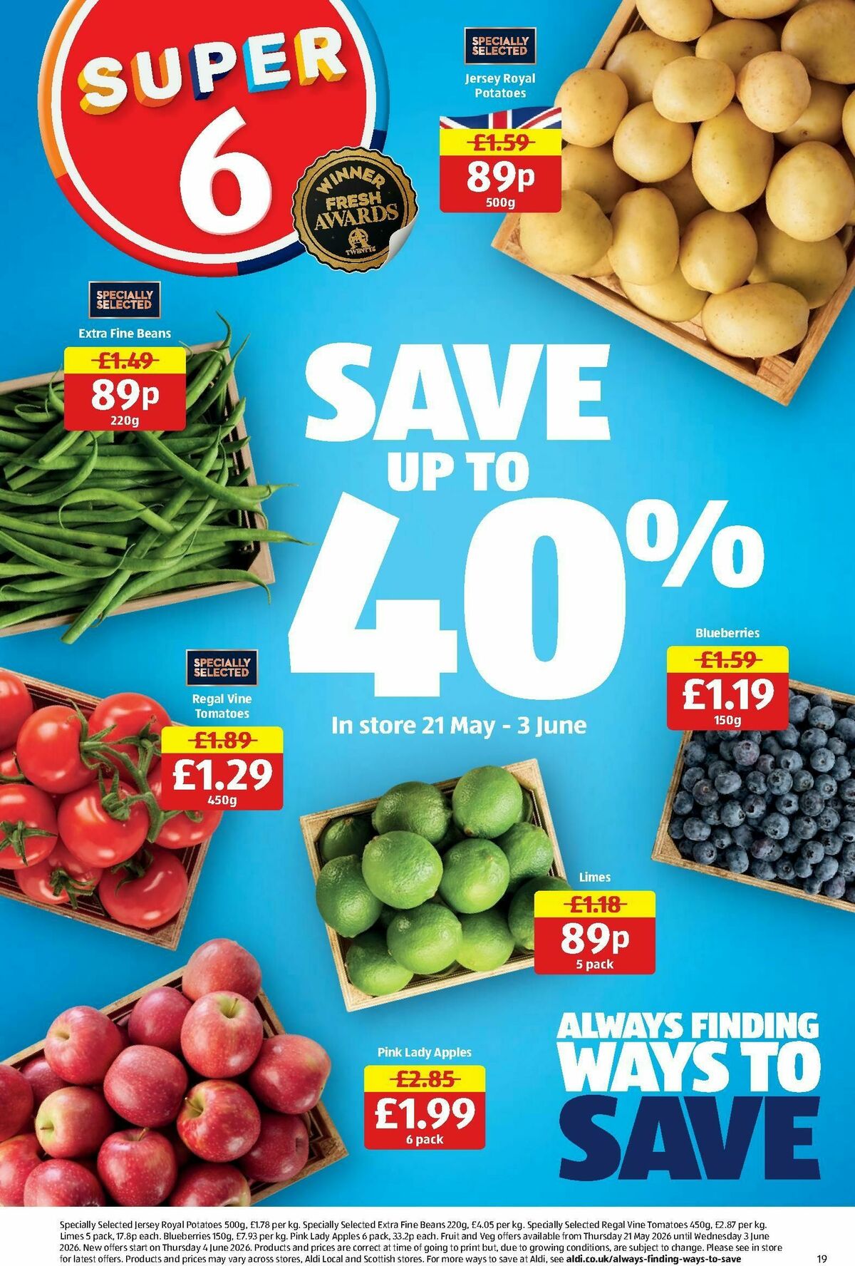 ALDI Offers from 18 May