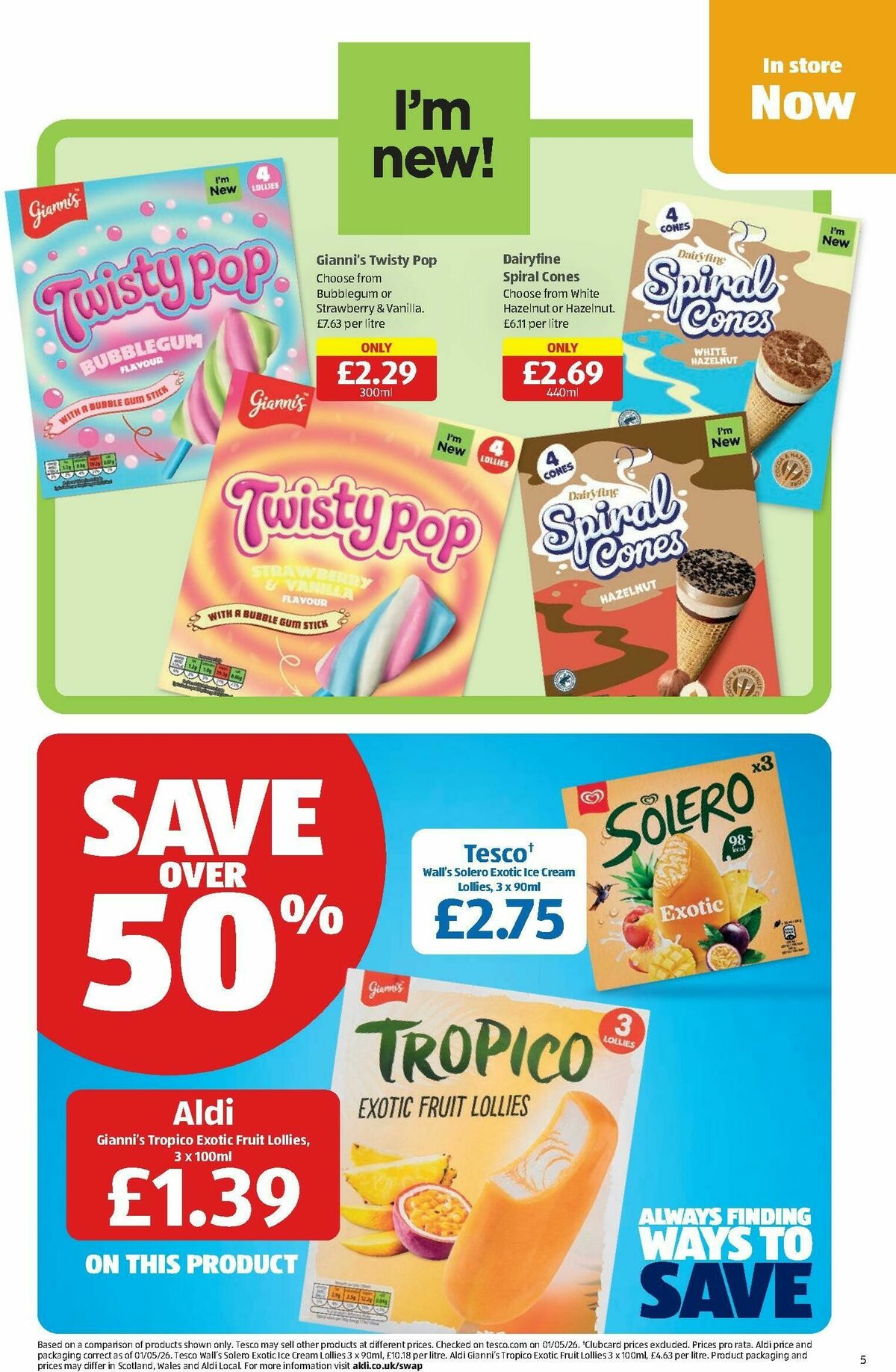 ALDI Scottish Offers from 25 May