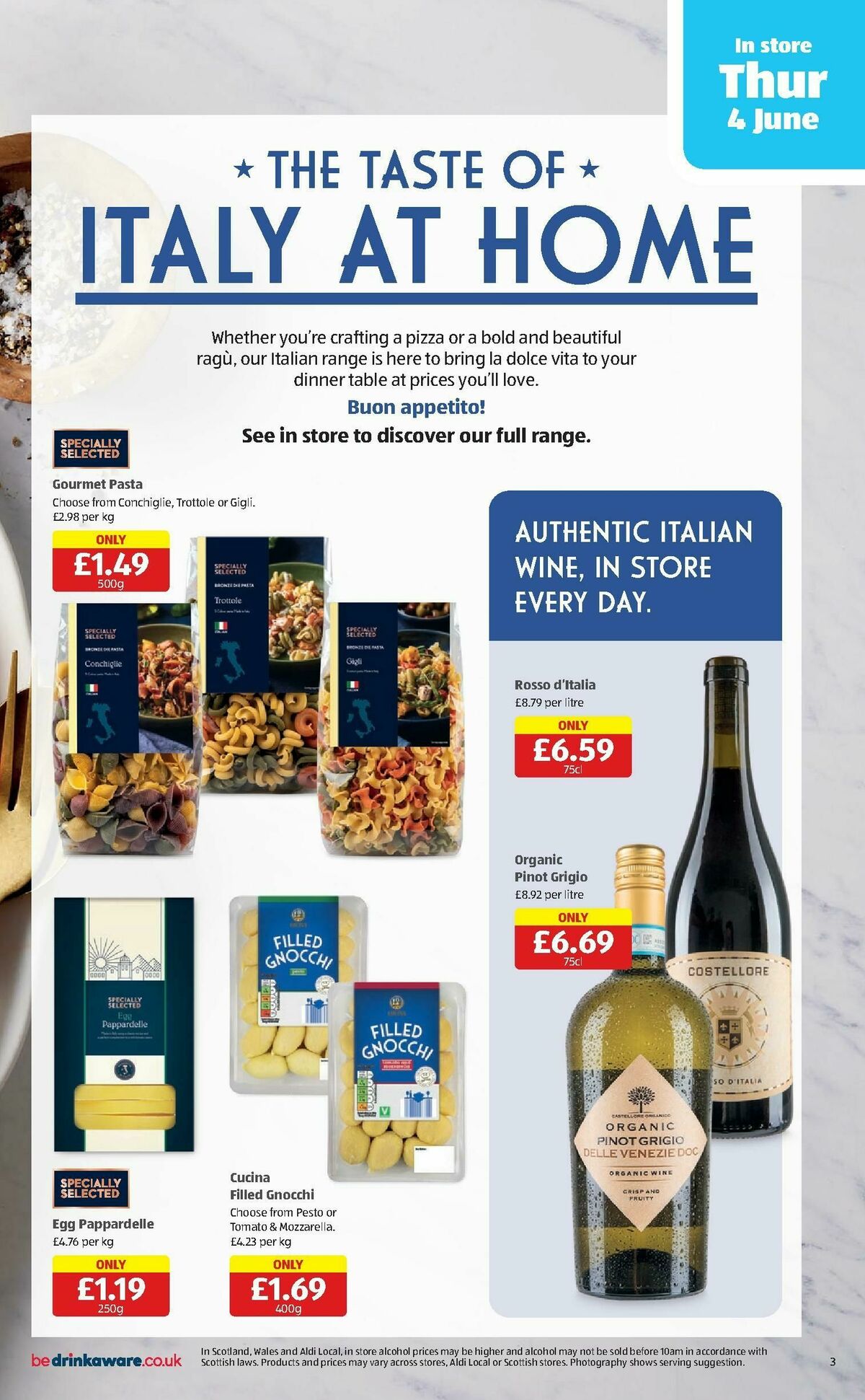 ALDI Scottish Offers from 1 June