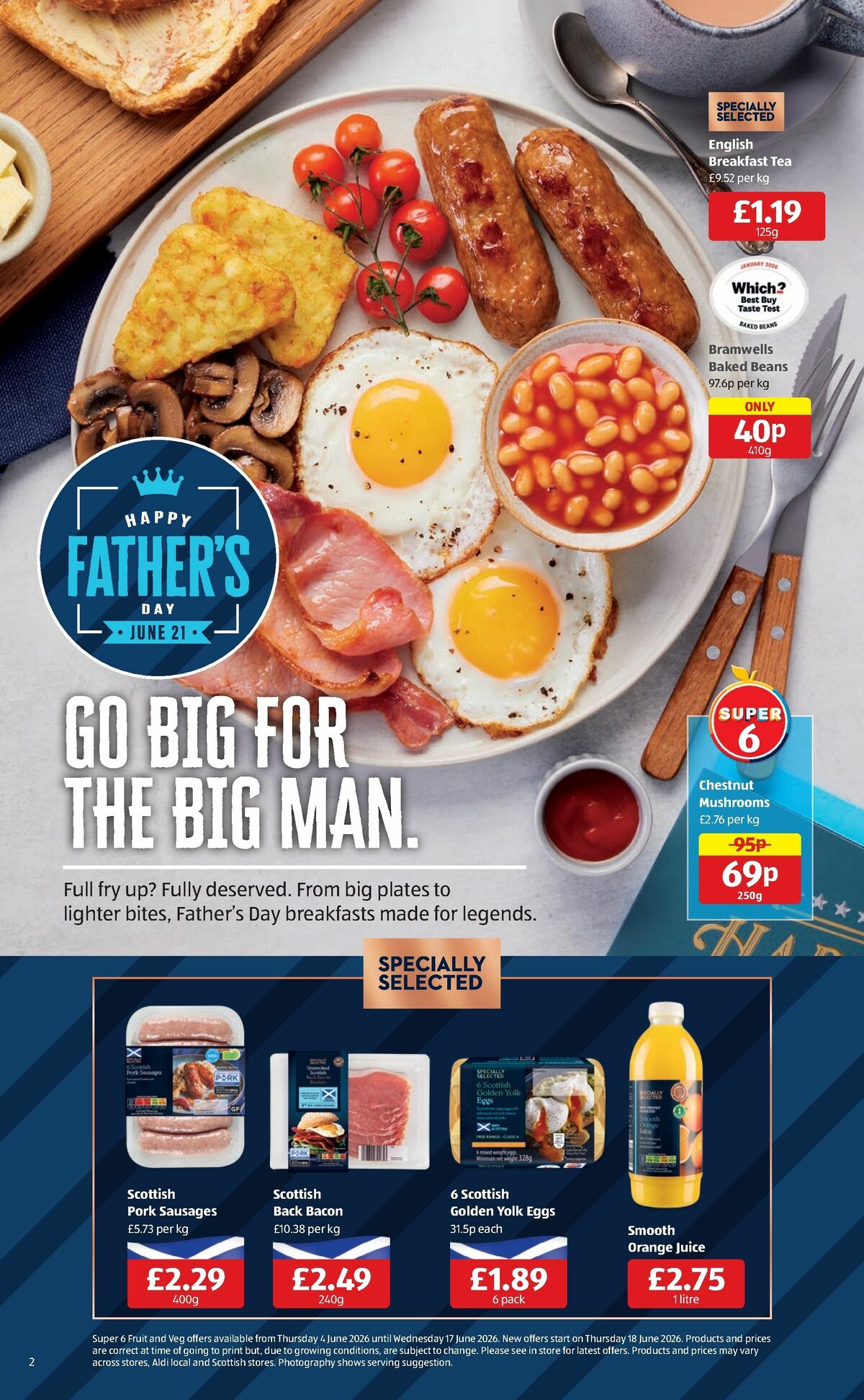 ALDI Scottish Offers from 8 June