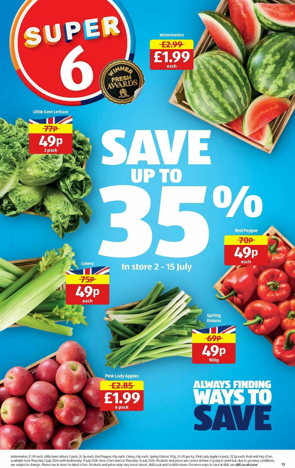 ALDI Scottish Offers from 29 June