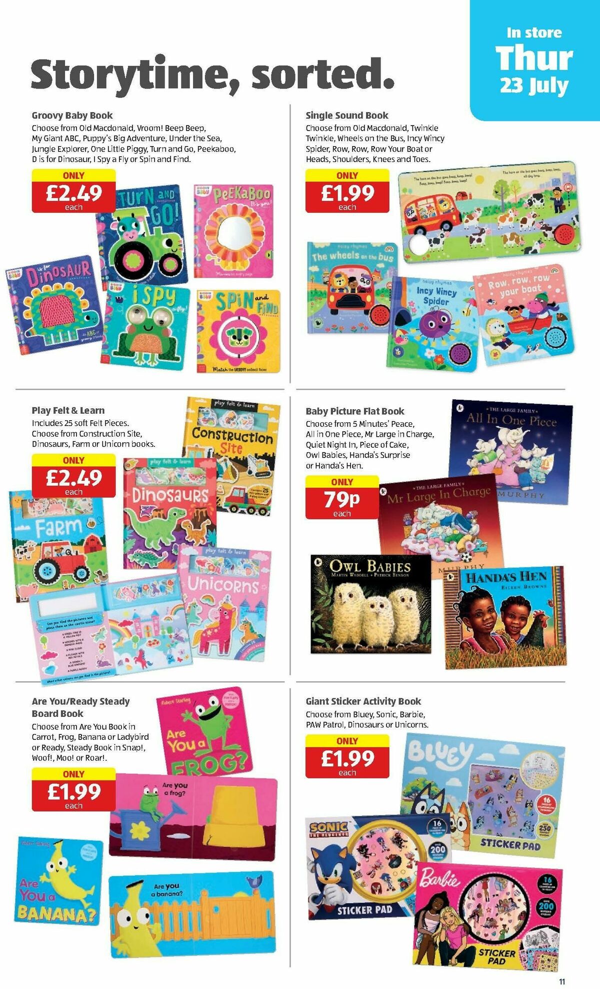 ALDI Offers from 20 July