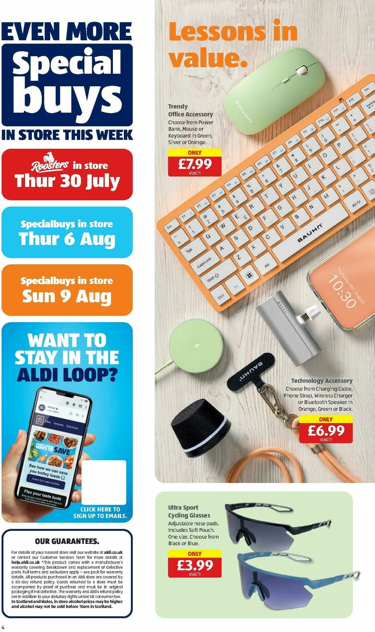 ALDI Scottish Offers from 3 August