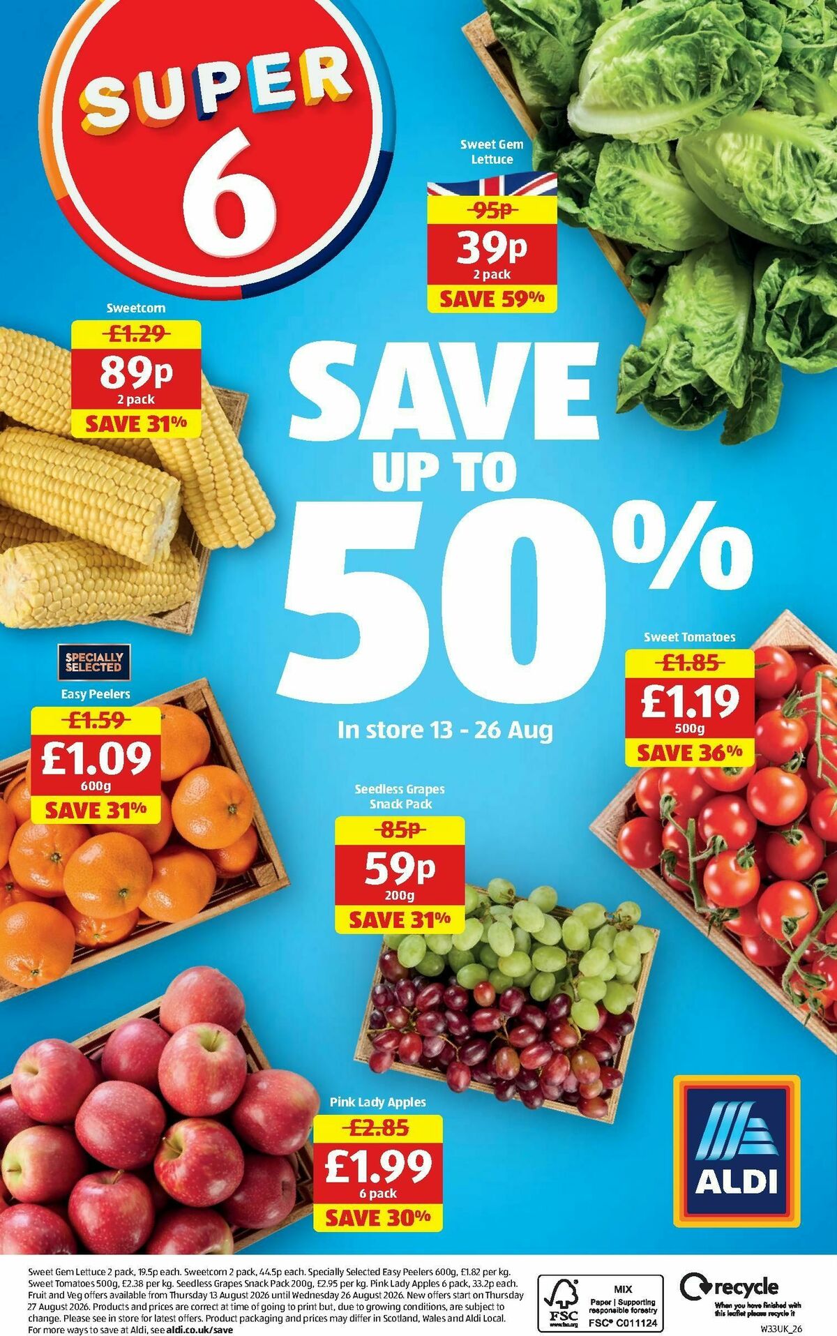 ALDI Offers from 10 August