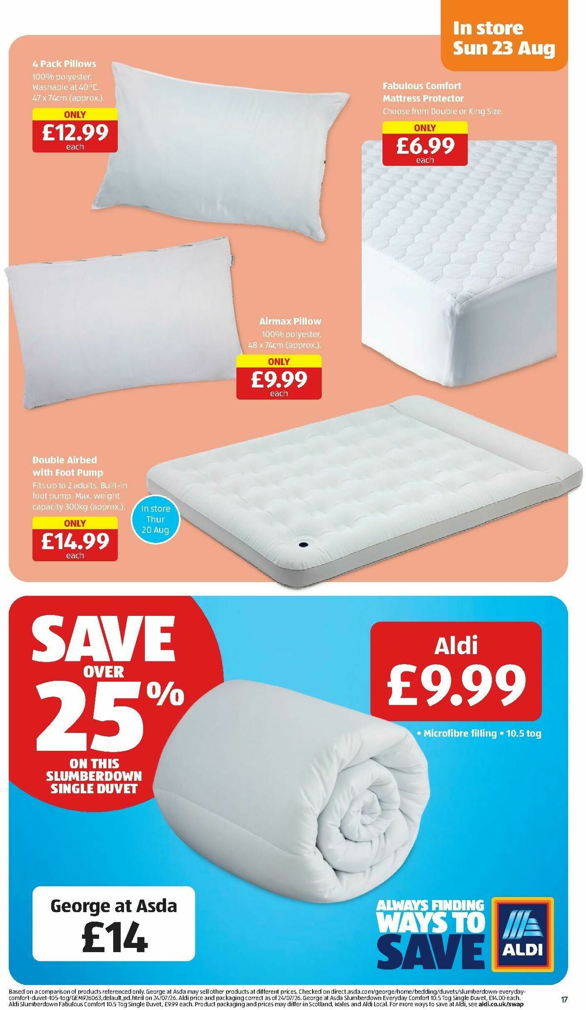 ALDI Offers from 17 August