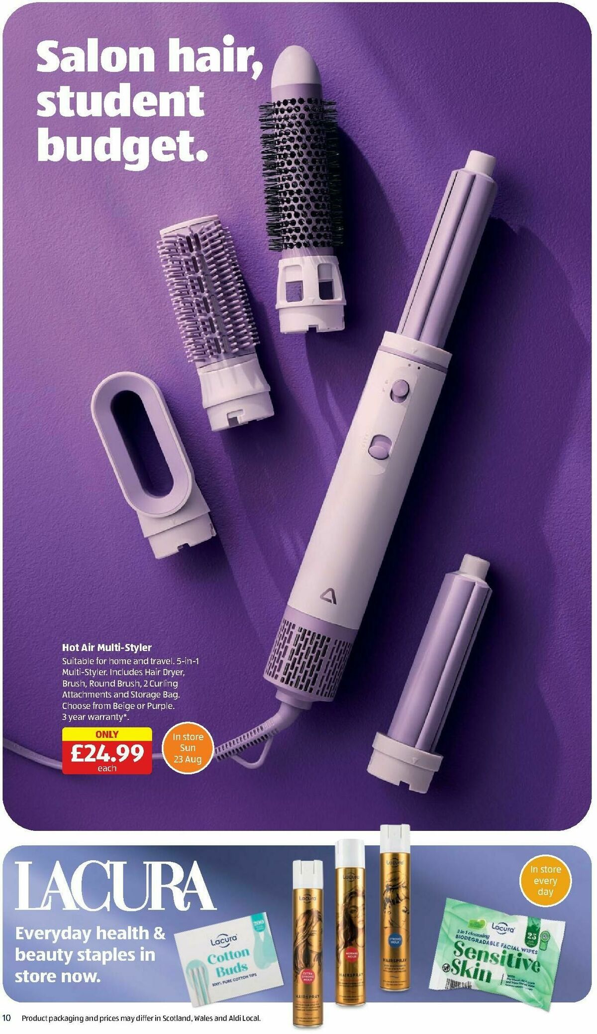 ALDI Scottish Offers from 17 August