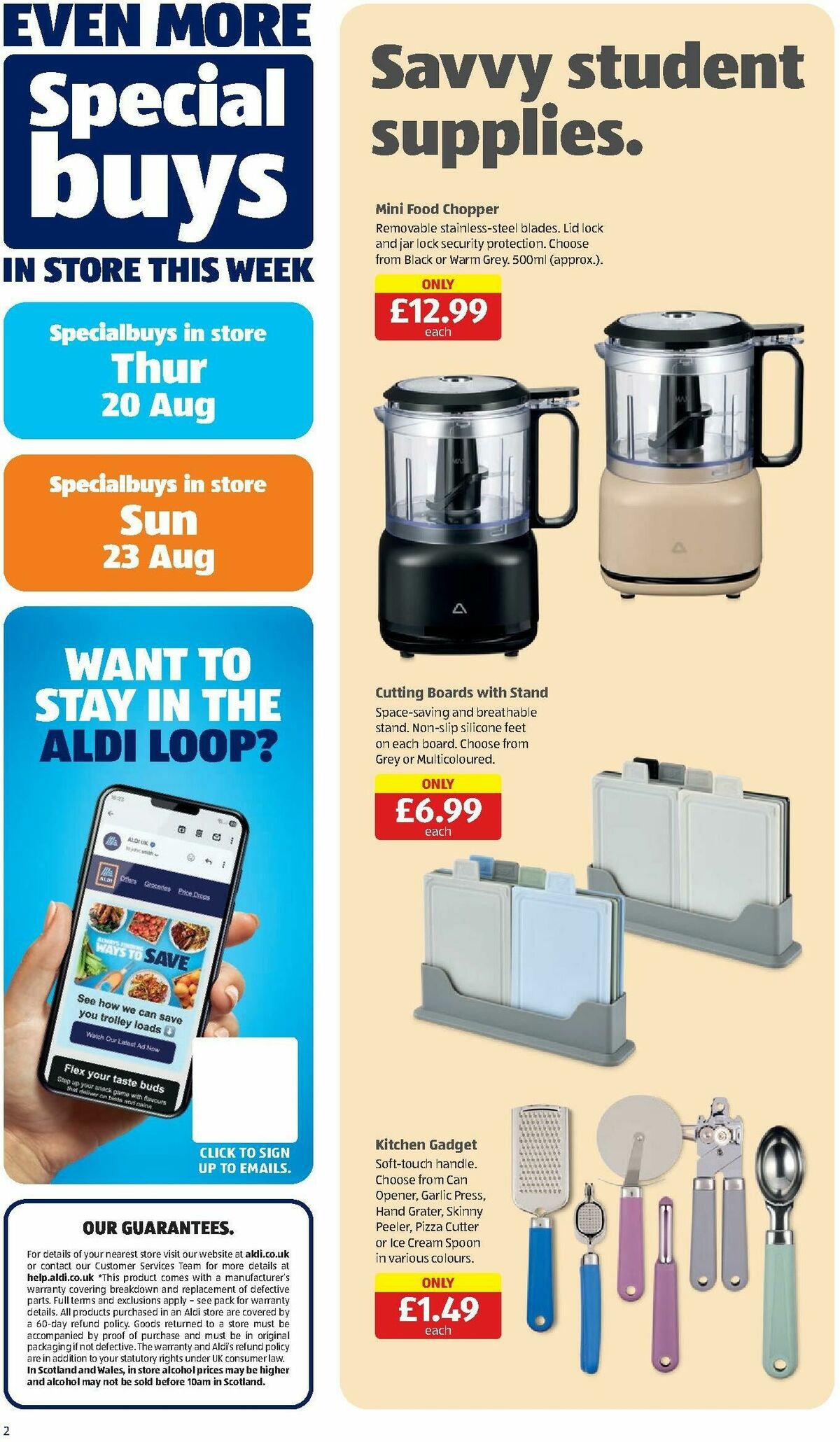 ALDI Scottish Offers from 17 August