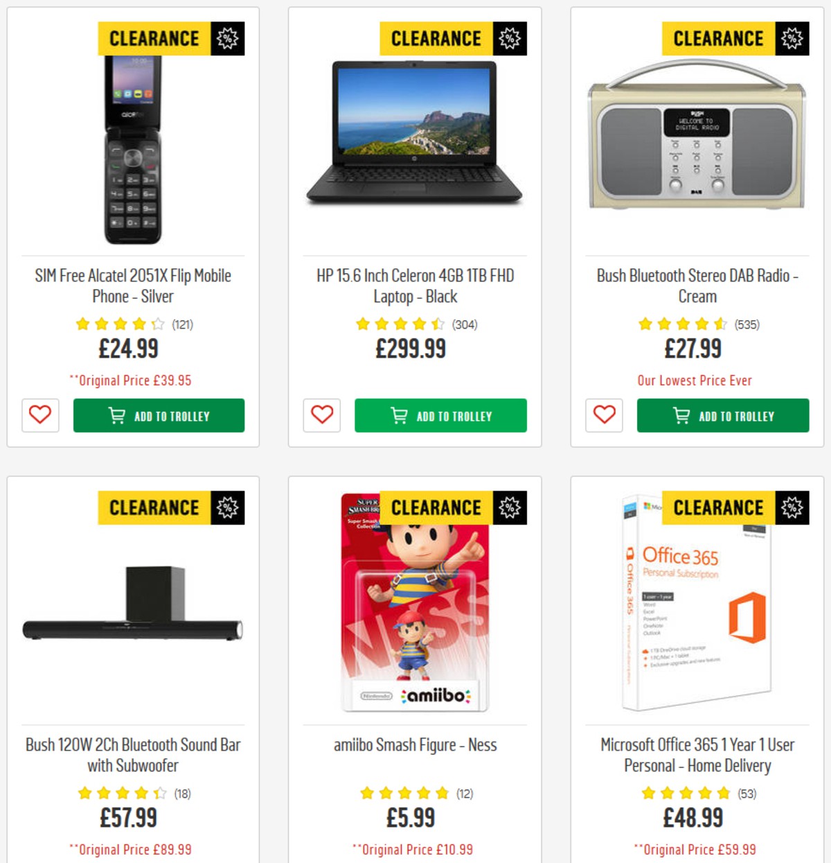 Argos Offers from 12 March