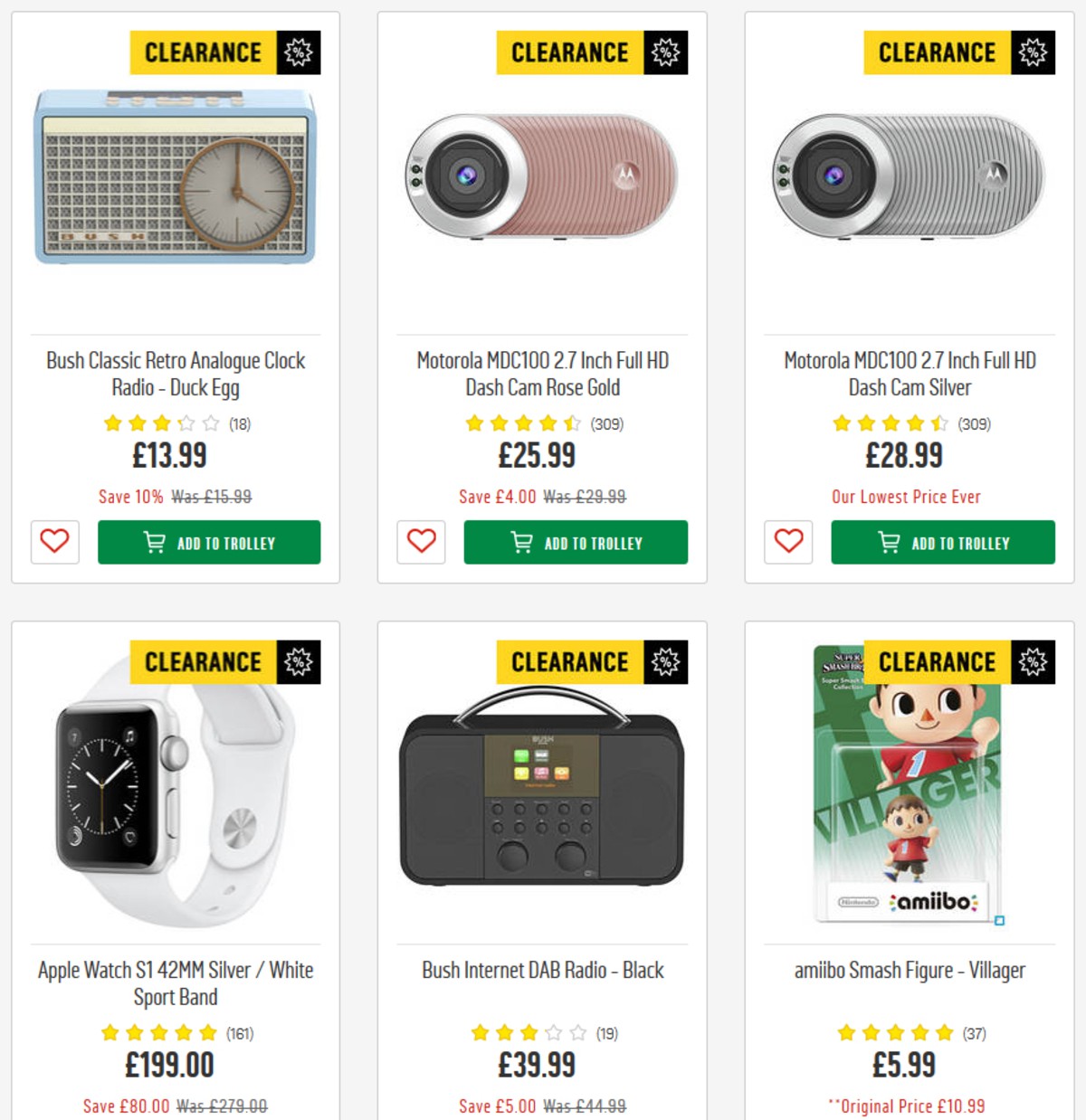 Argos Offers from 12 March
