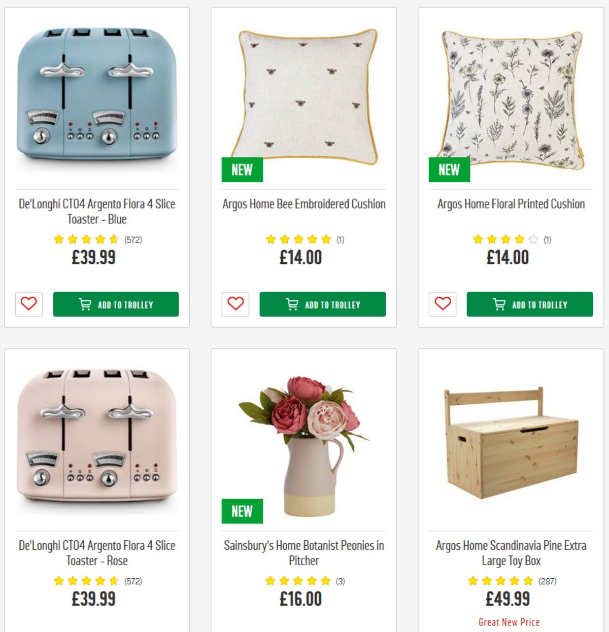 Argos Offers from 12 March