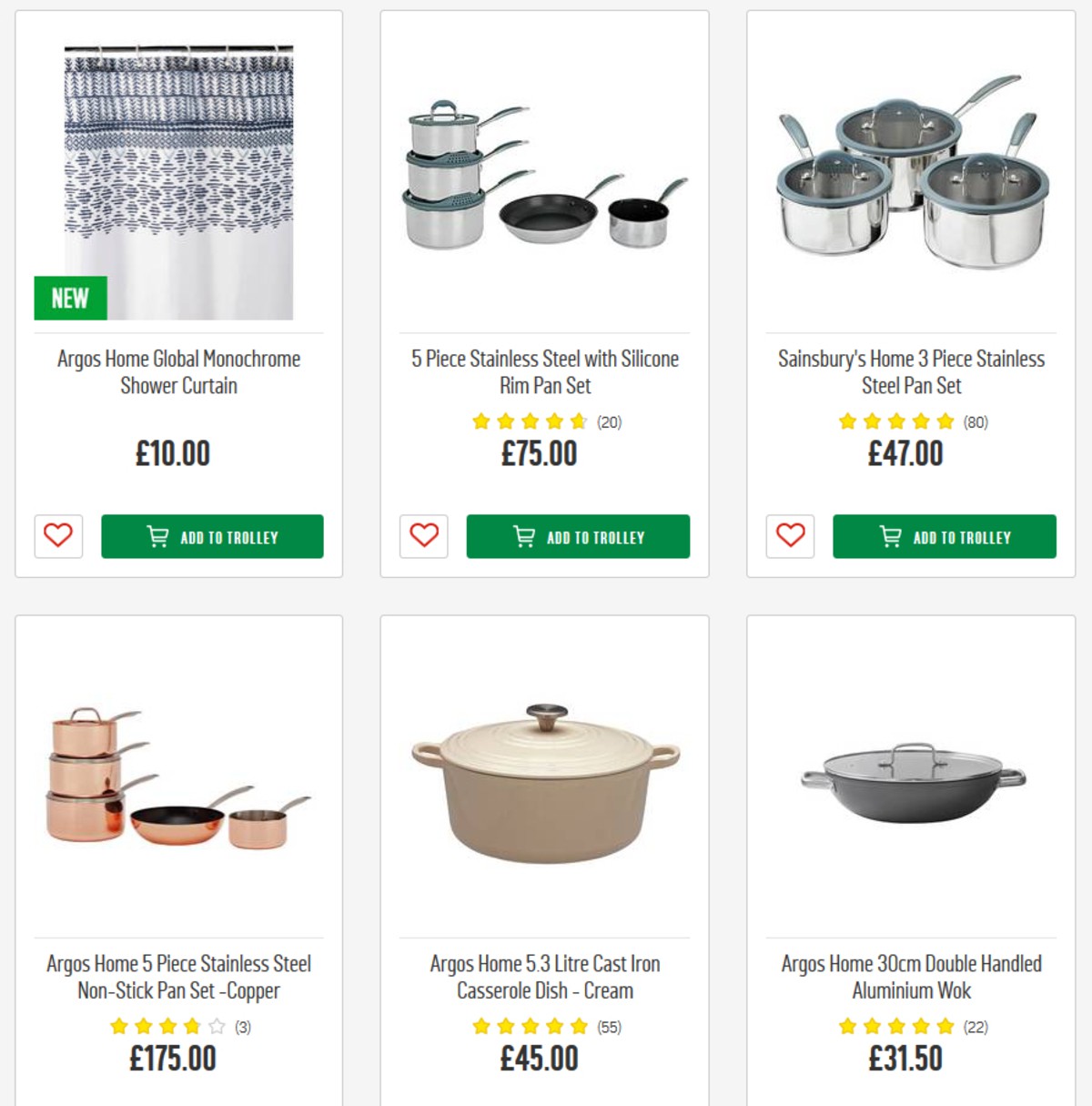 Argos Offers from 12 March