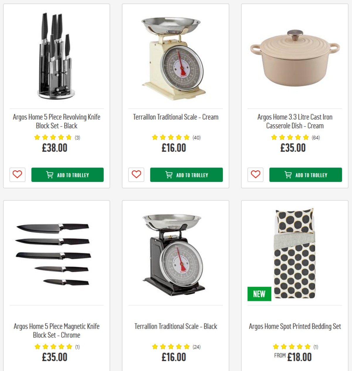 Argos Offers from 12 March