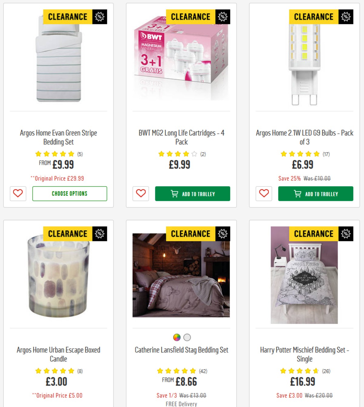 Argos Offers from 19 March