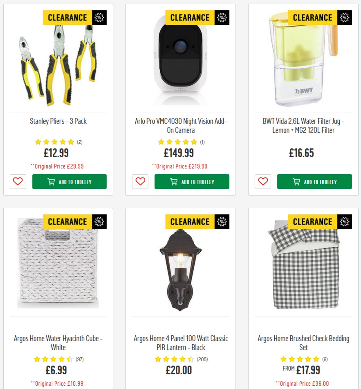 Argos Offers from 19 March