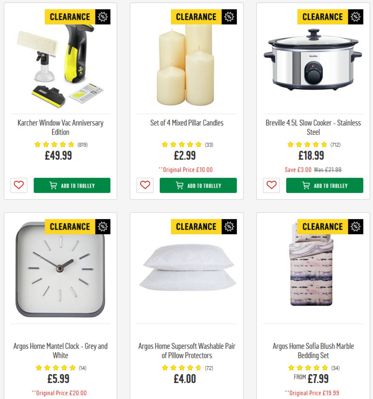 Argos Offers from 19 March