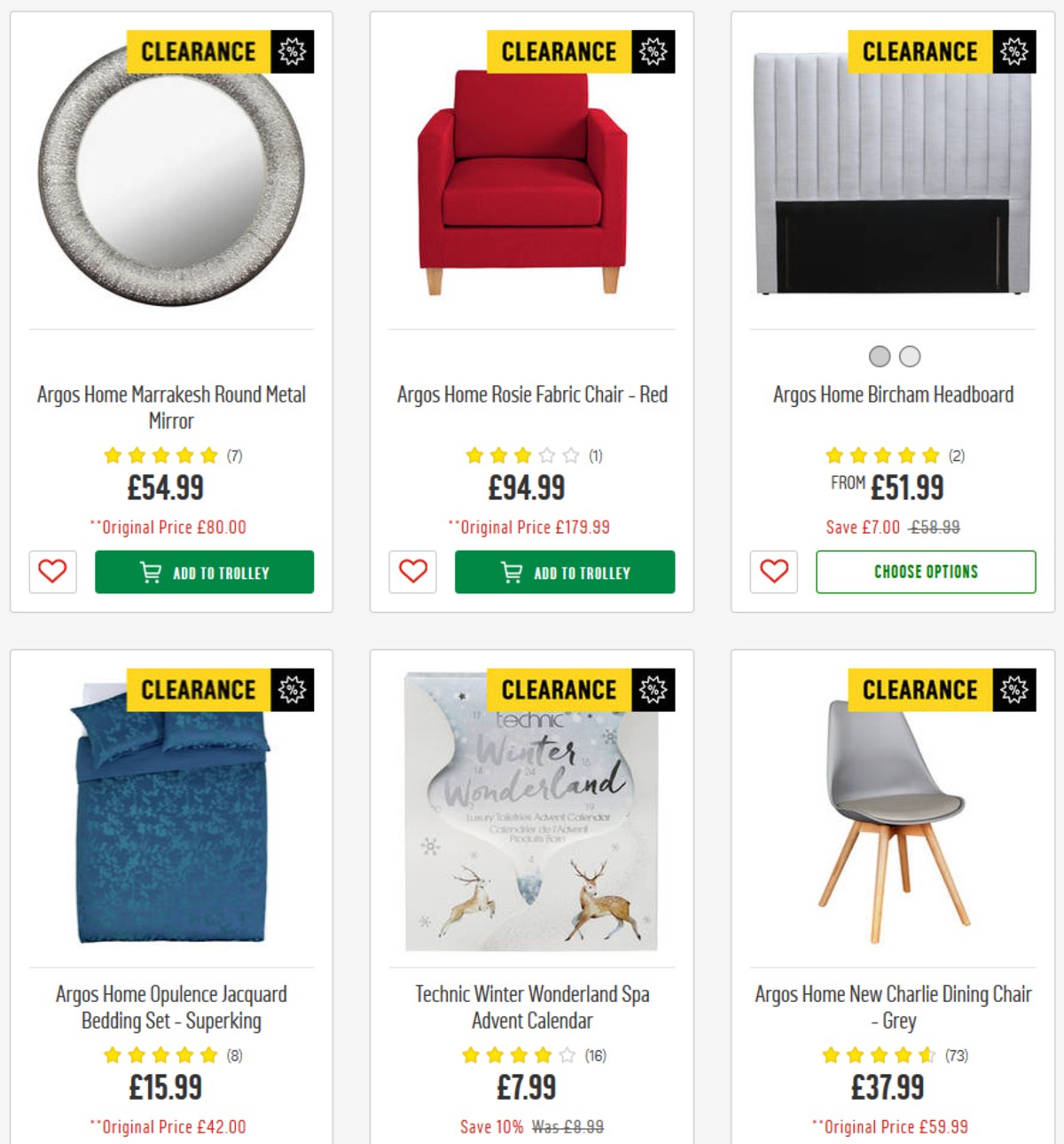 Argos Offers from 19 March