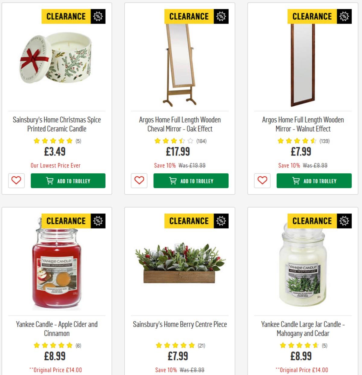 Argos Offers from 19 March