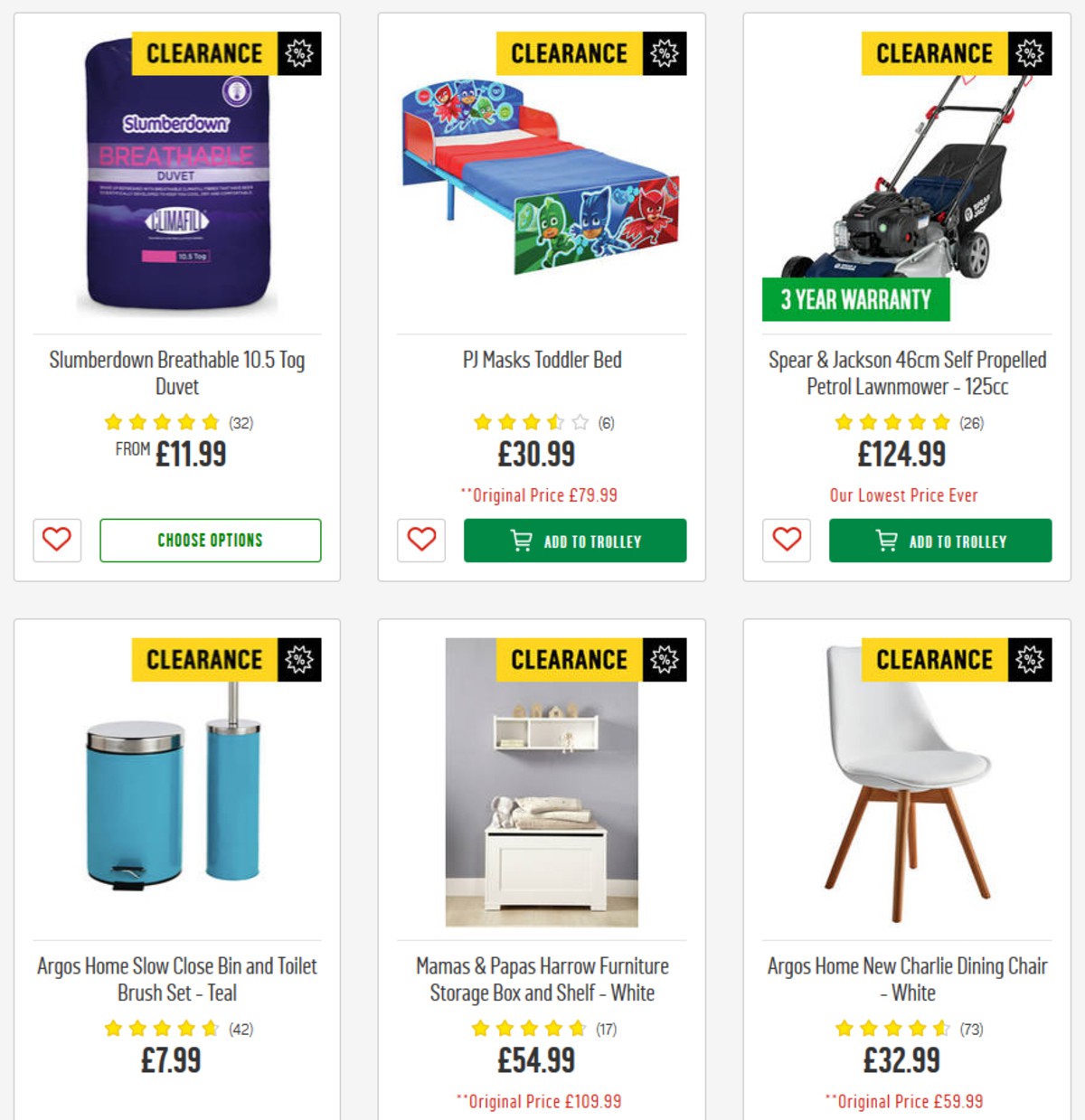 Argos Offers from 19 March