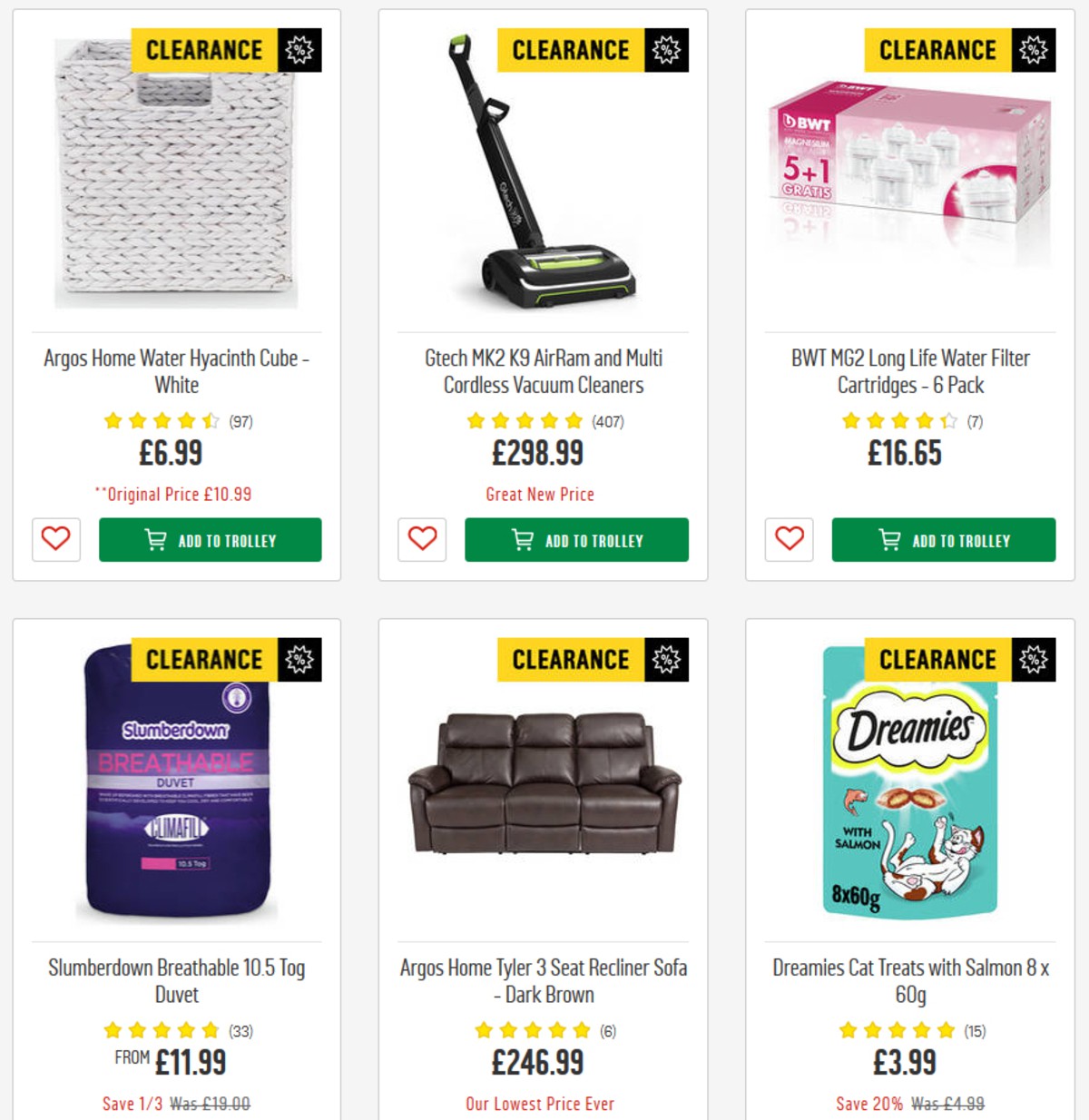 Argos Offers from 26 March