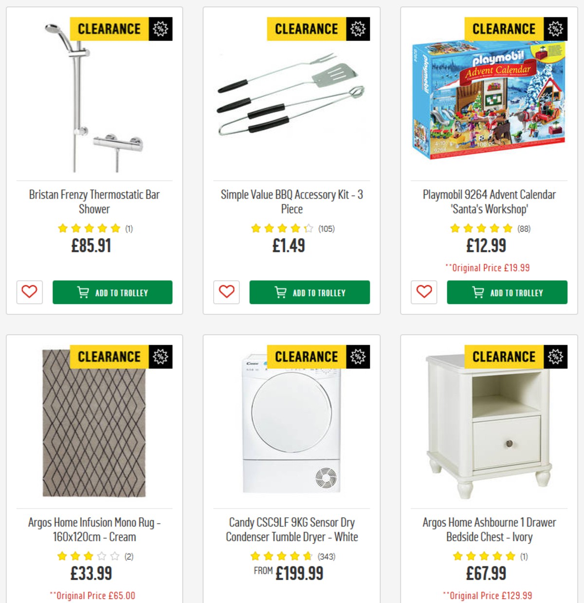 Argos Offers from 26 March