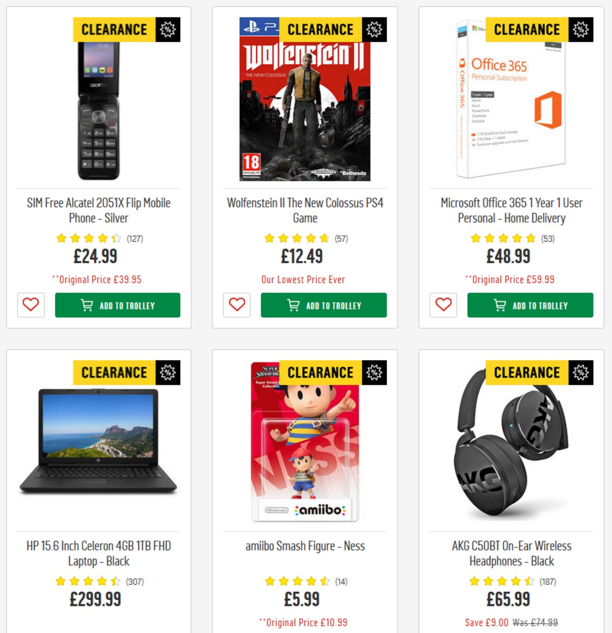 Argos Offers from 26 March