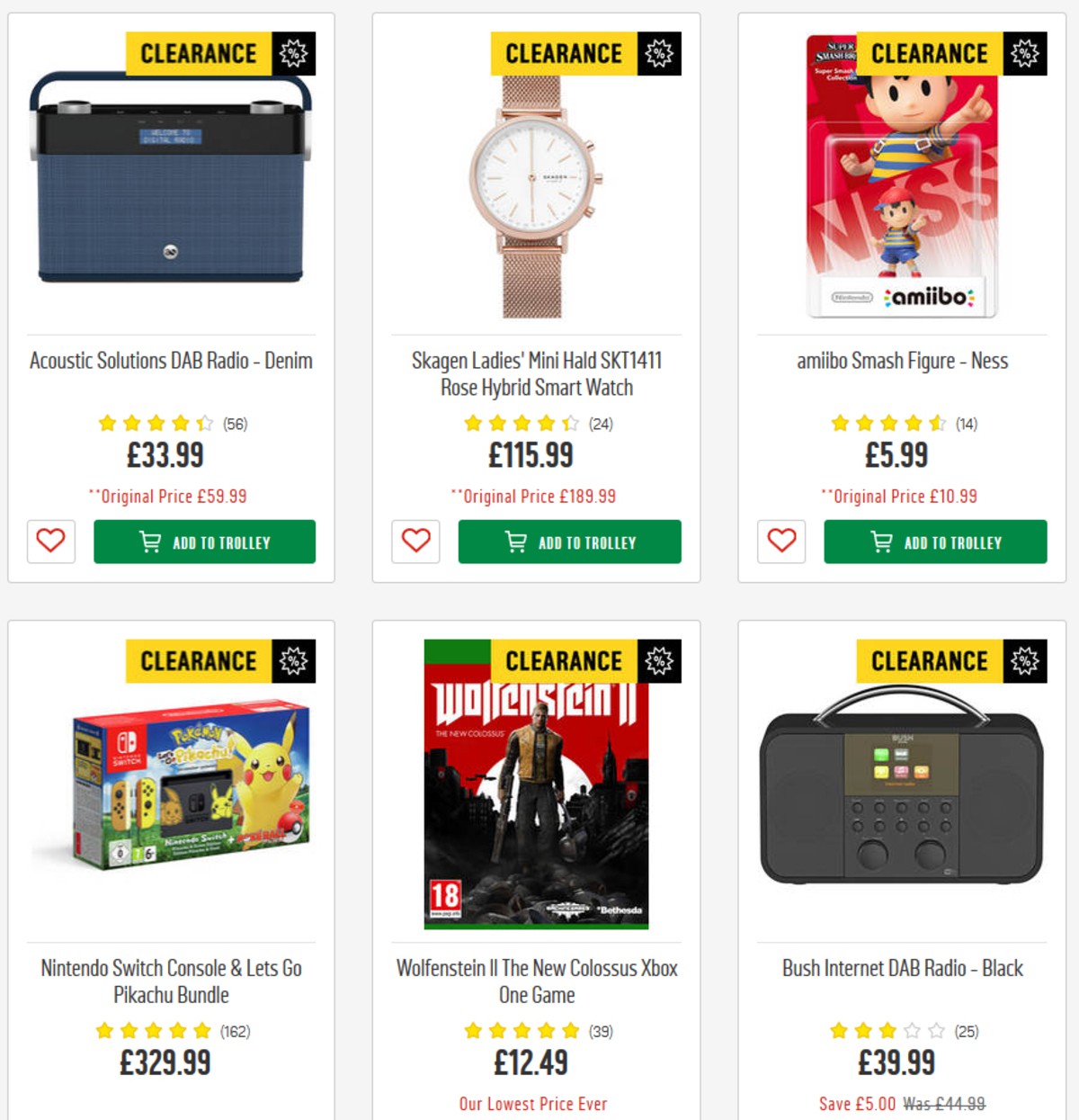 Argos Offers from 2 April