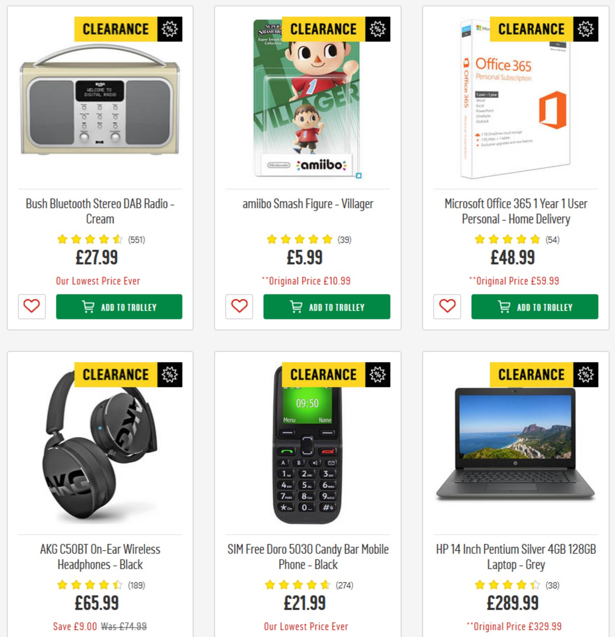 Argos Offers from 2 April