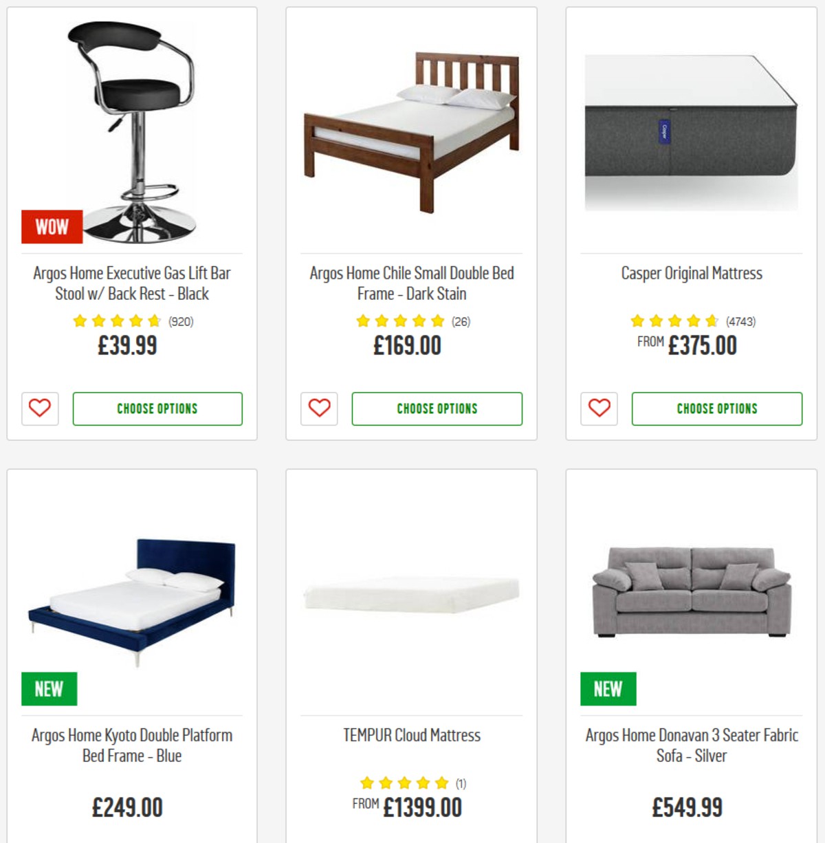 Argos Offers from 2 April