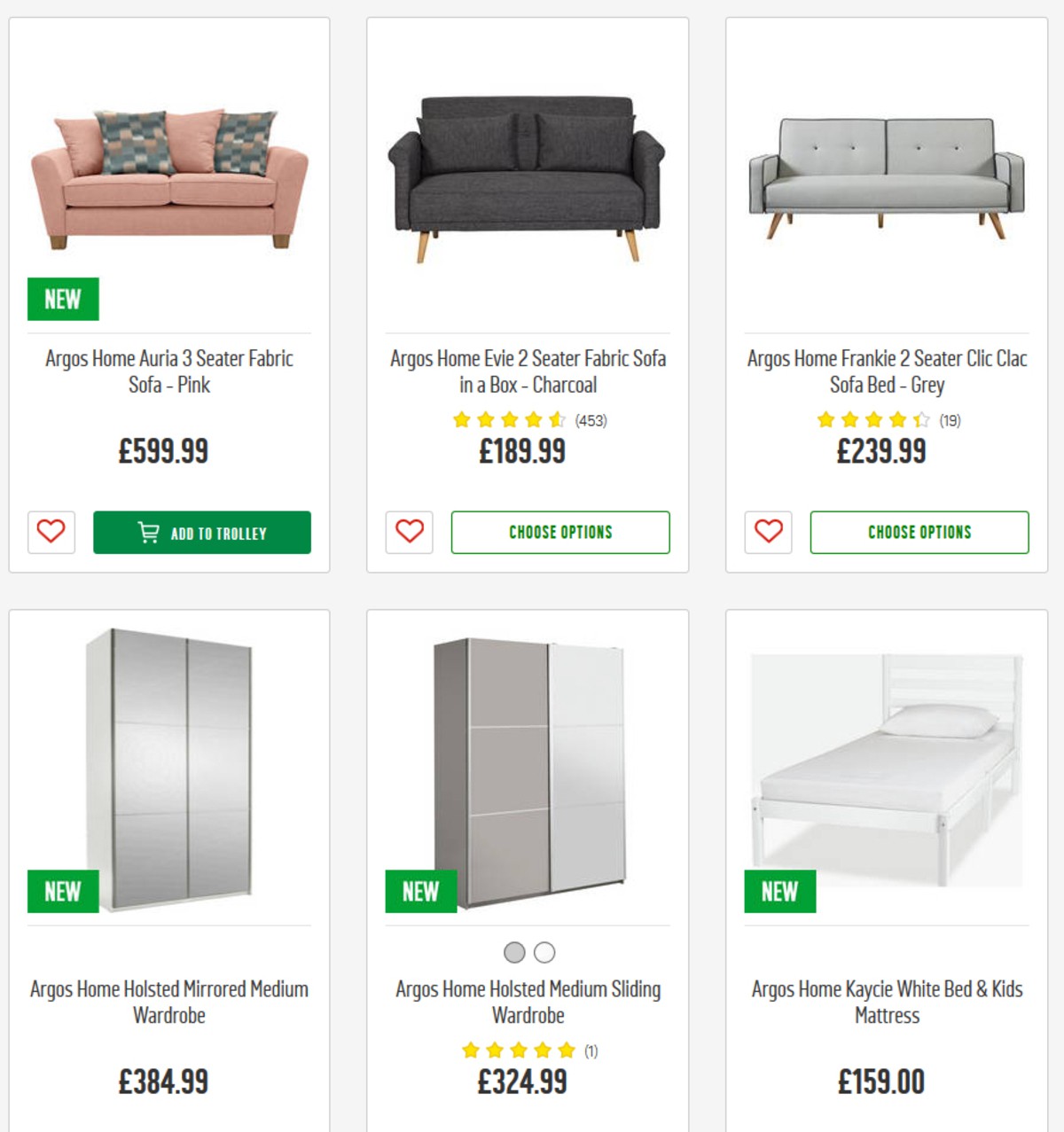 Argos Offers from 2 April