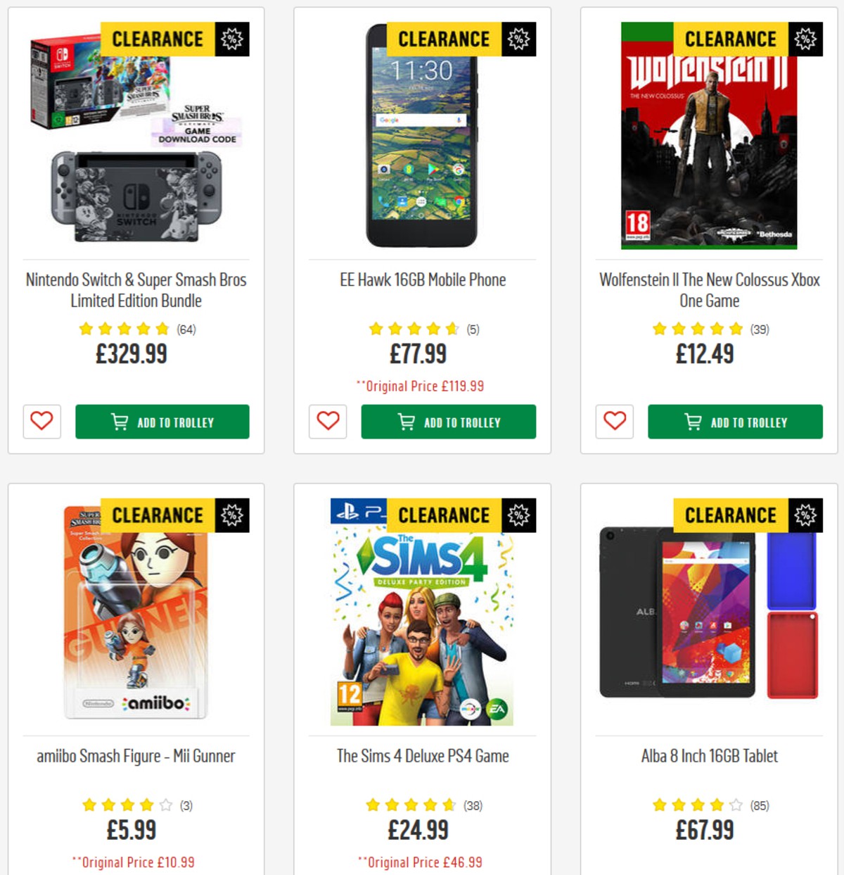 Argos Offers from 9 April