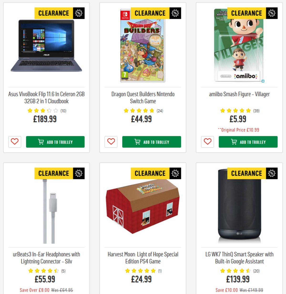 Argos Offers from 16 April
