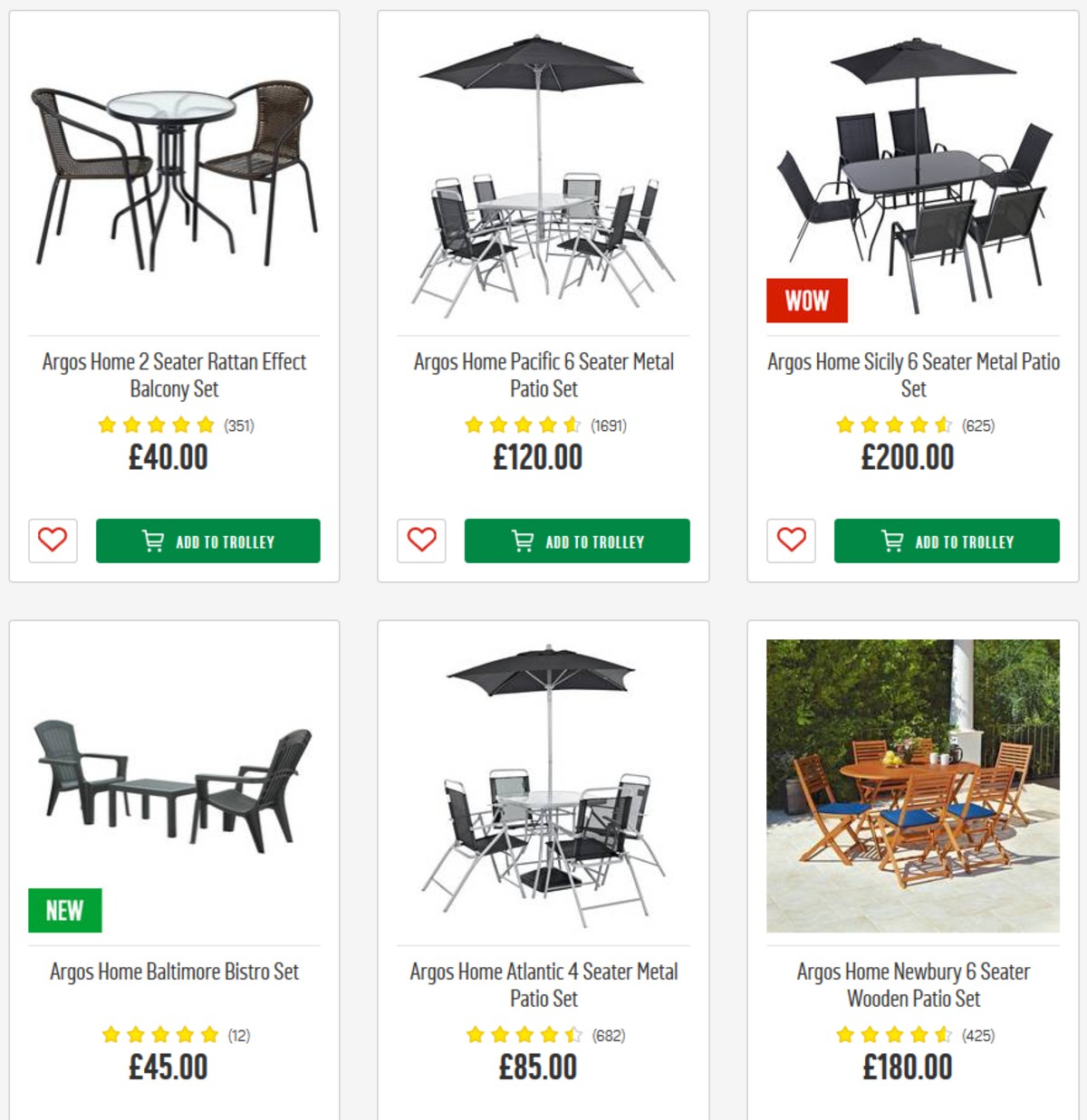 Argos Offers from 16 April