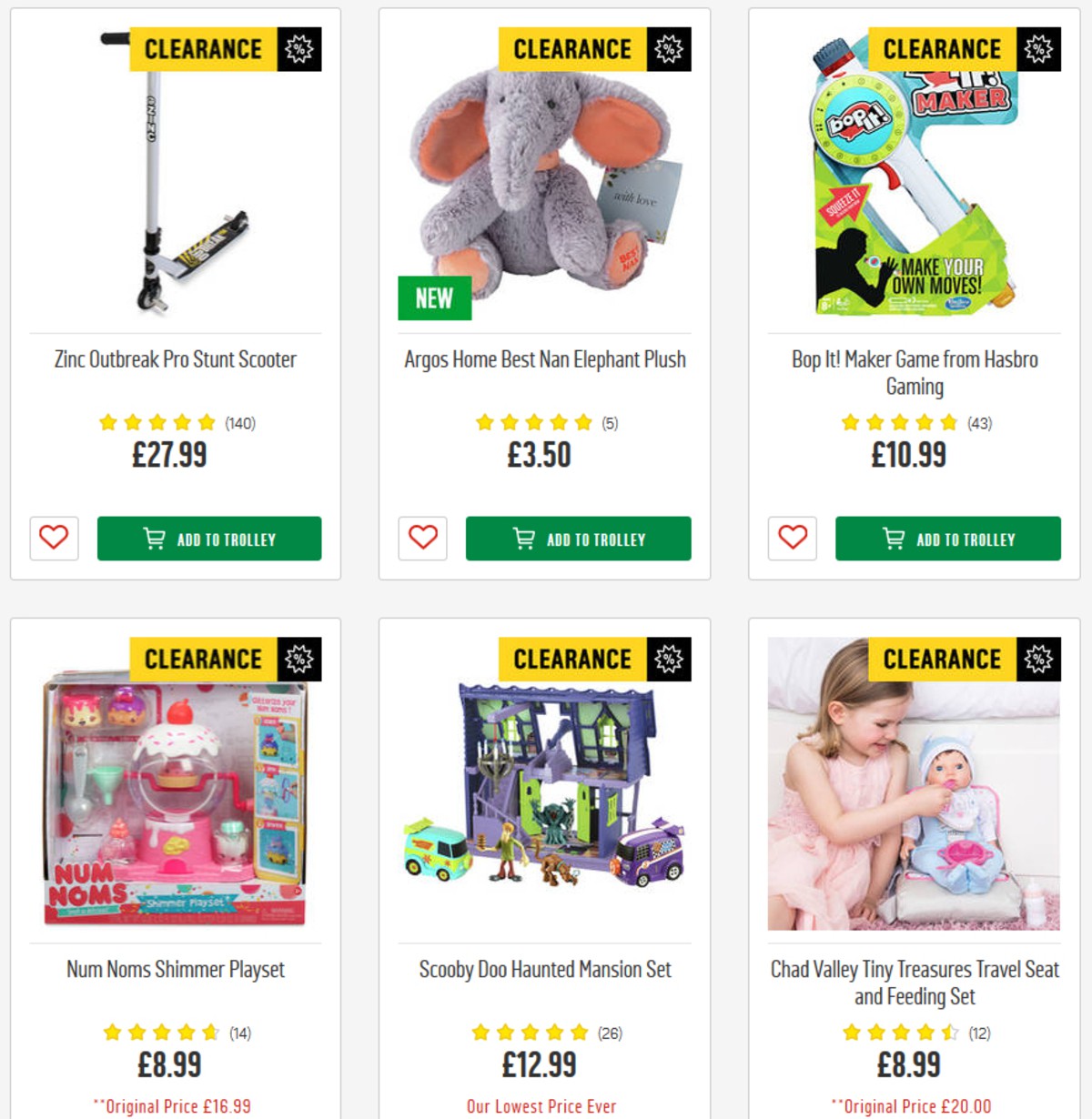 Argos Offers from 16 April