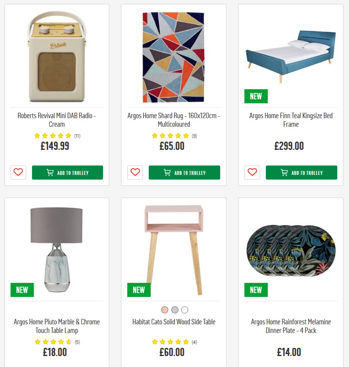 Argos Offers from 16 April