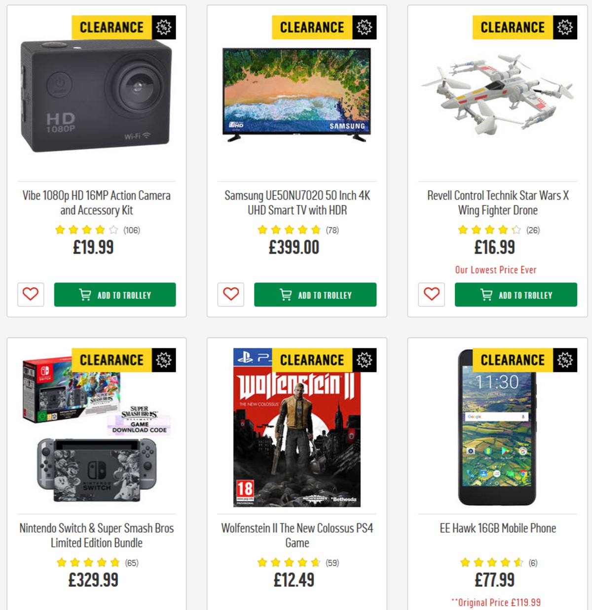 Argos Offers from 16 April