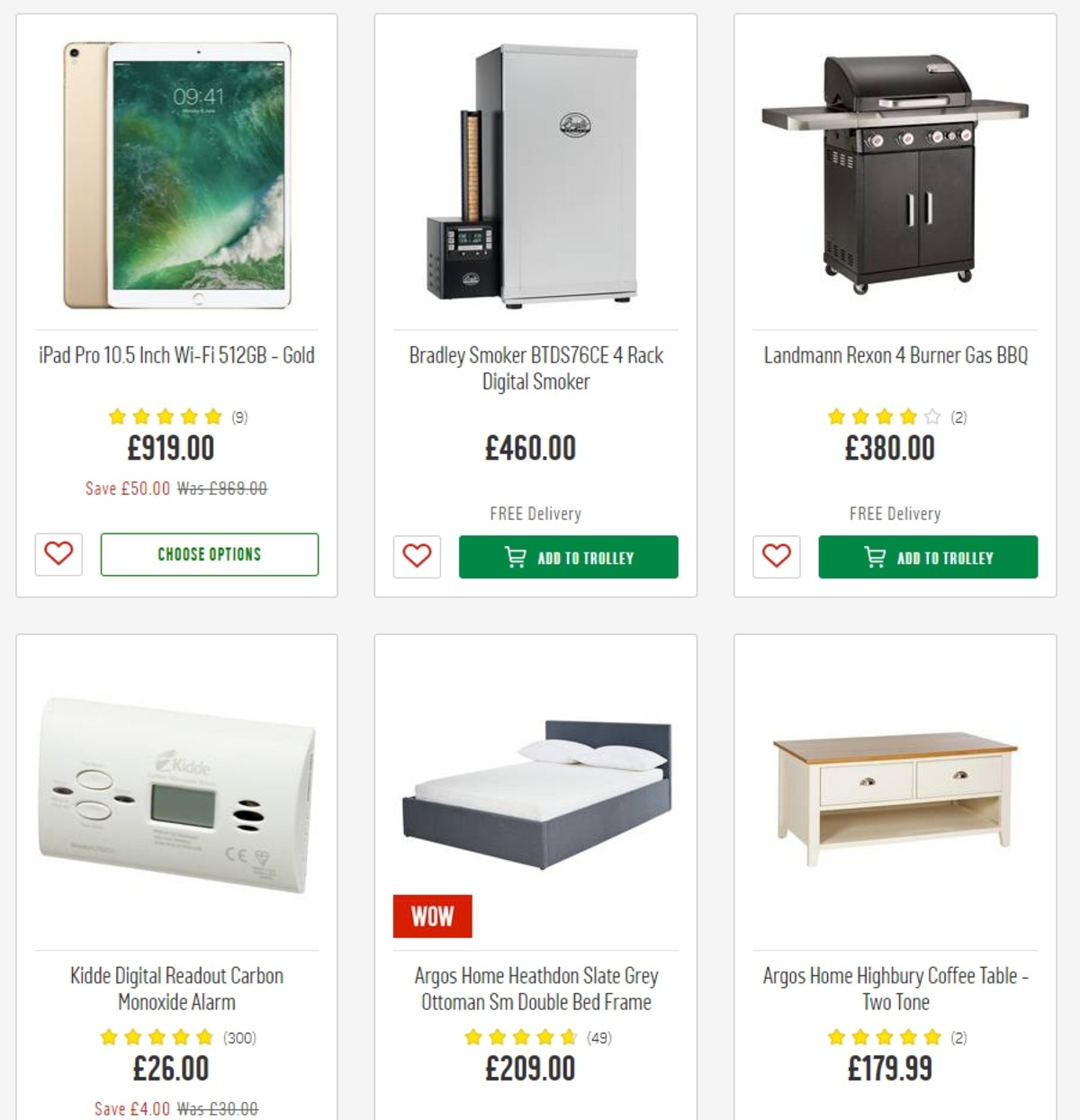 Argos Offers from 7 May