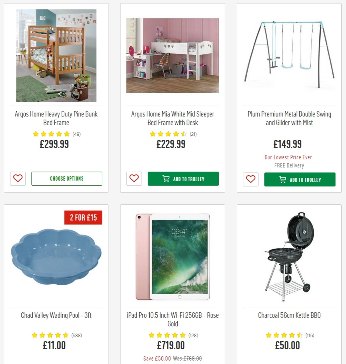 Argos Offers from 7 May