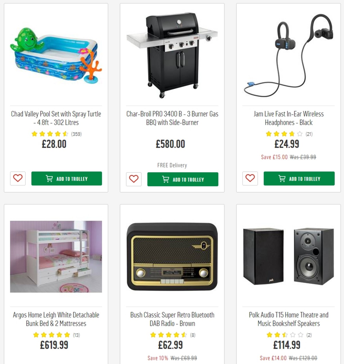 Argos Offers from 7 May