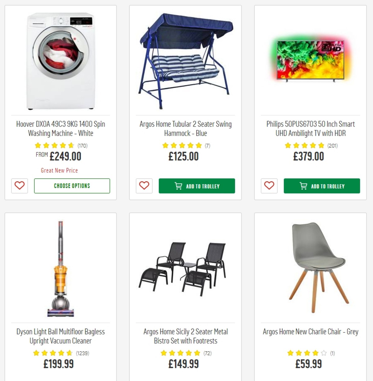 Argos Offers from 7 May