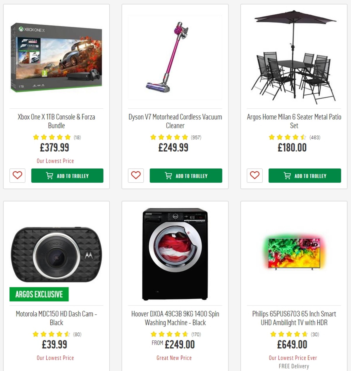 Argos Offers from 7 May