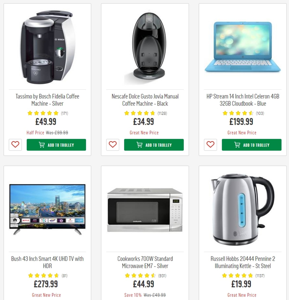 Argos Offers from 14 May