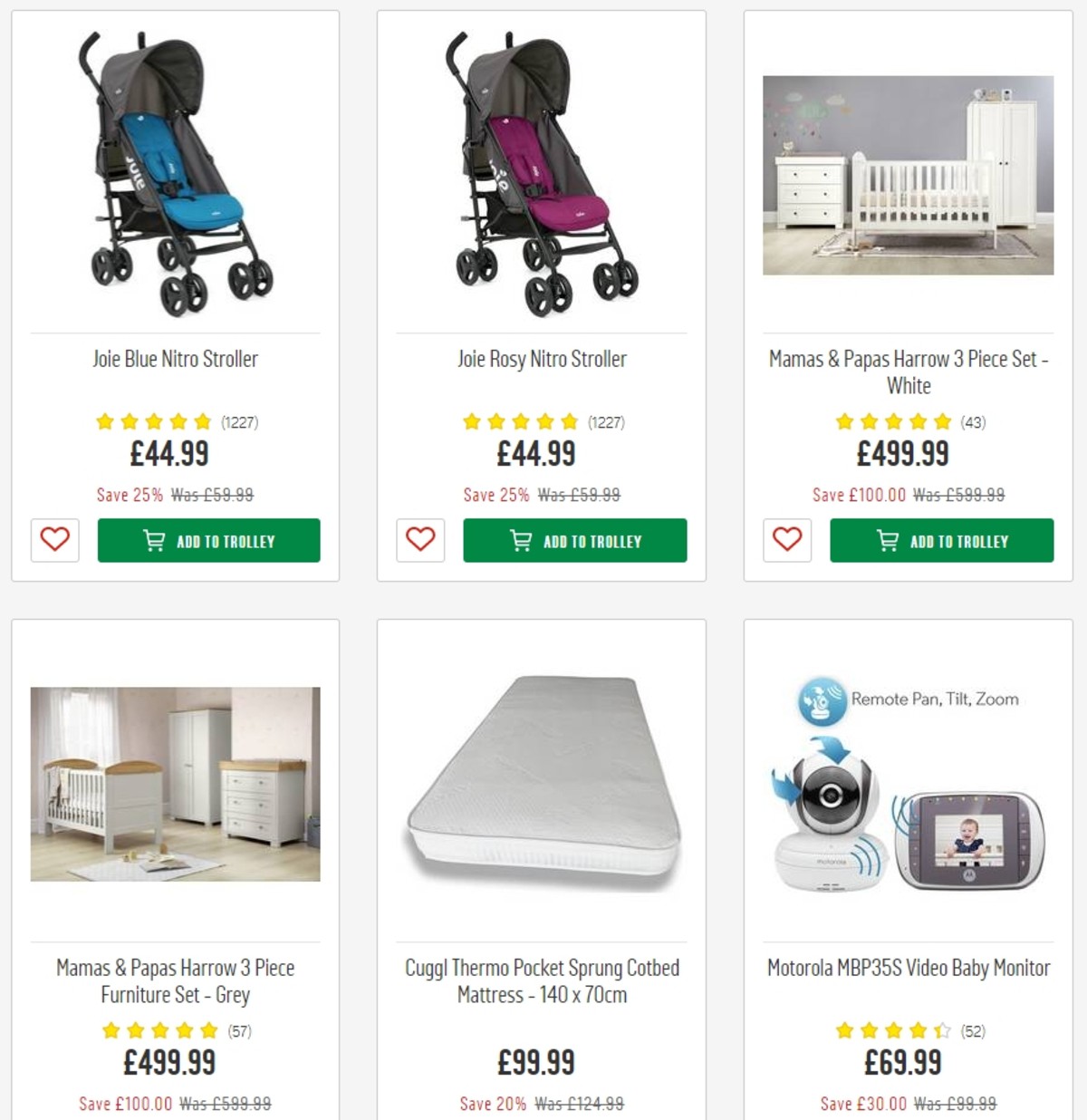 Argos Offers from 21 May
