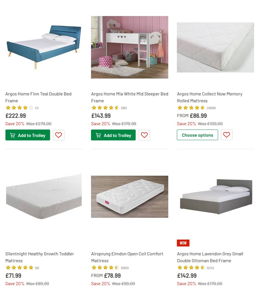Argos Offers from 28 May