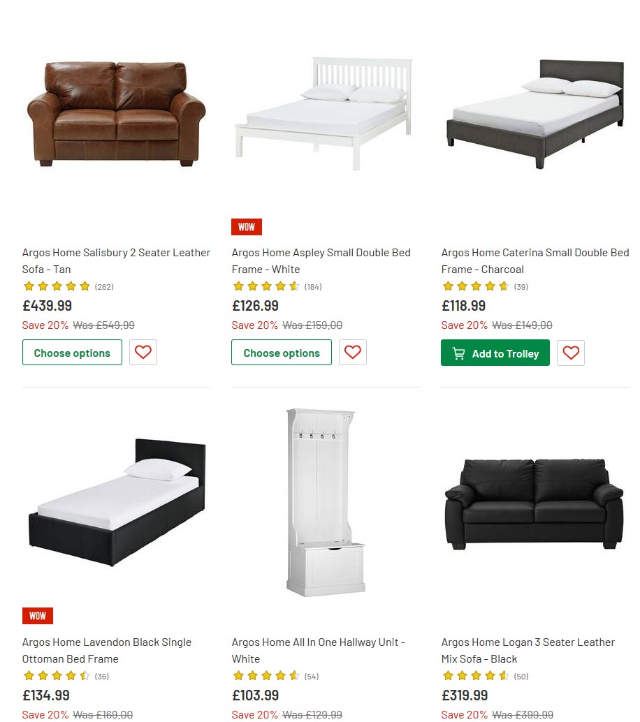 Argos Offers from 28 May