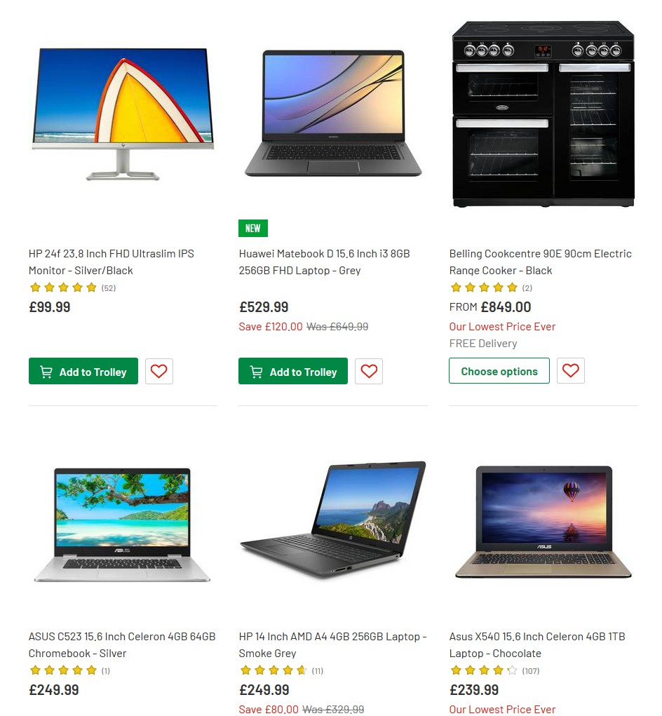 Argos Offers from 28 May
