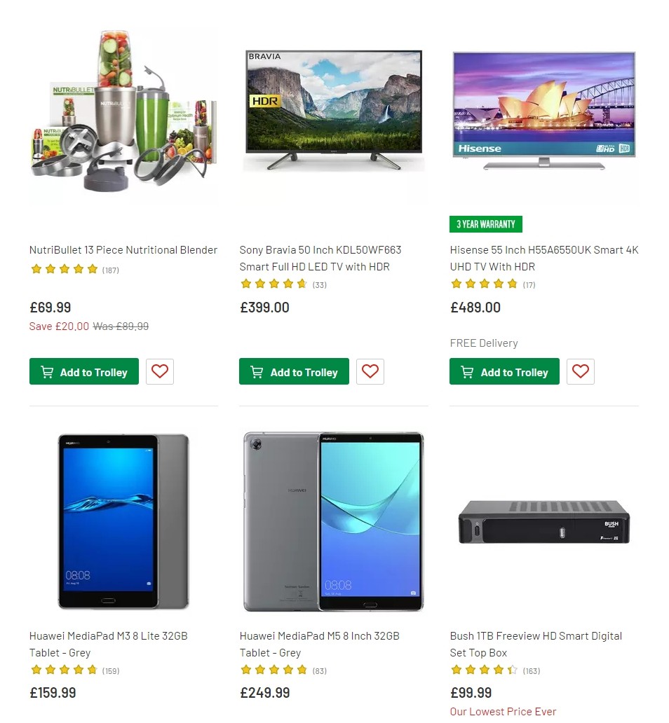 Argos Offers from 4 June