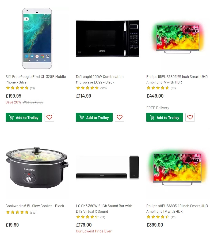 Argos Offers from 4 June