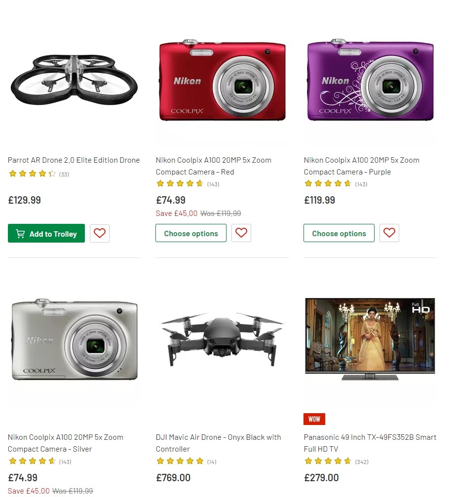 Argos Offers from 4 June