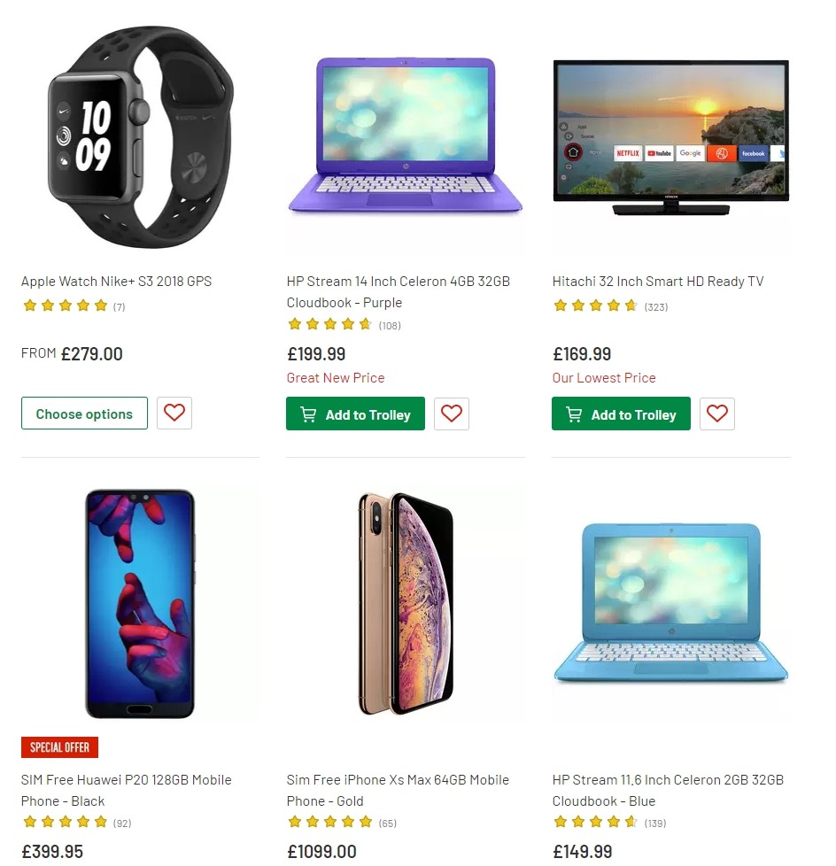 Argos Offers from 4 June