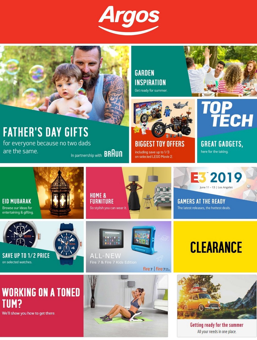 Argos Offers from 11 June